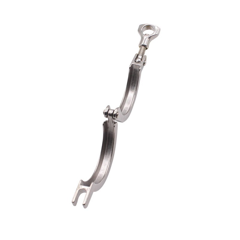DERNORD Stainless Steel 304 Single Pin Heavy Duty Tri Clamp with Wing Nut for Ferrule TC 2'' (Pack of 10) - Image 4